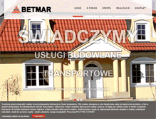 Tablet Screenshot of betmar.pl